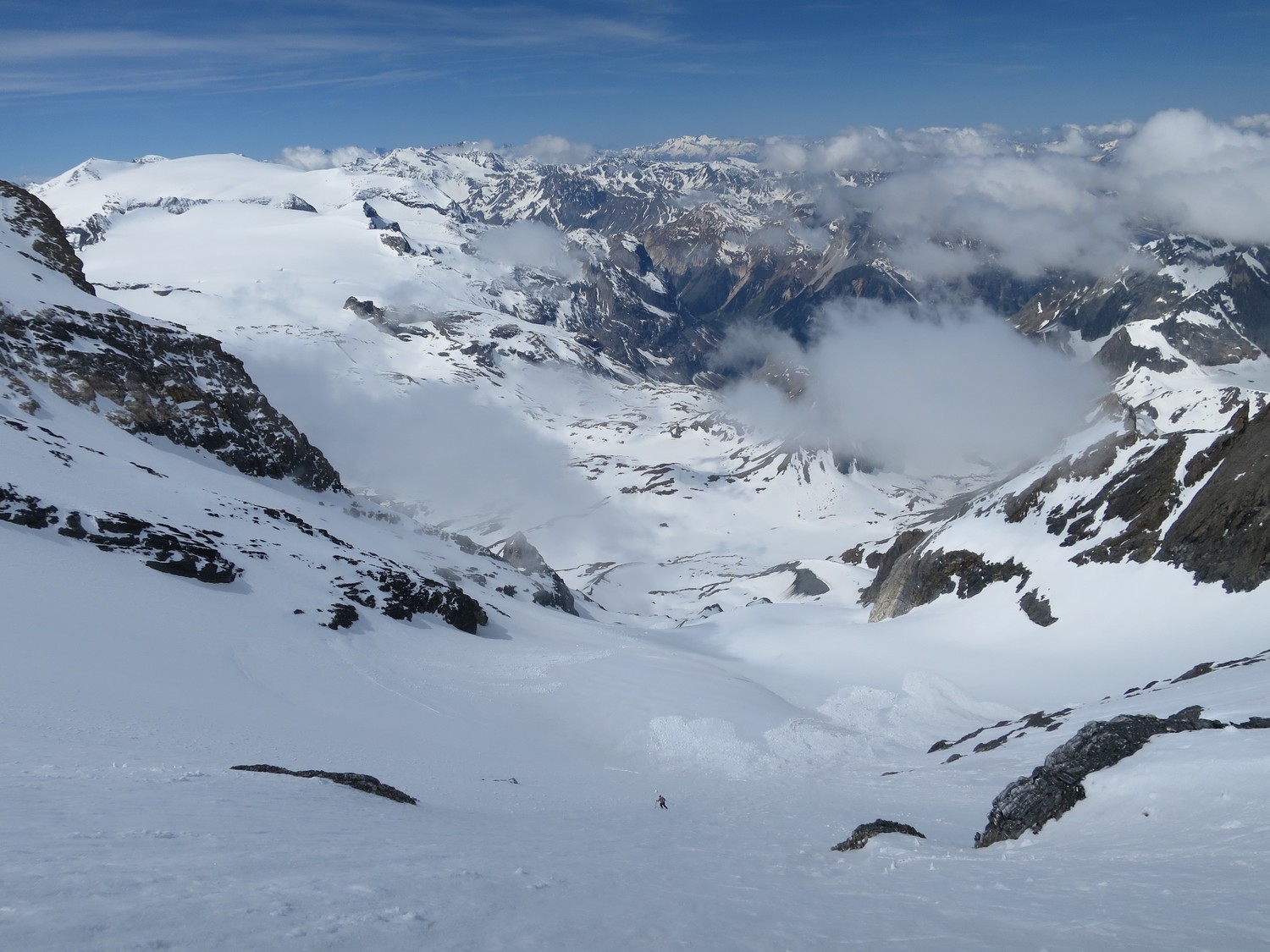 Descente des Grands Couloirs.