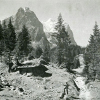 Wellhorn et Wetterhorn par Wehrli