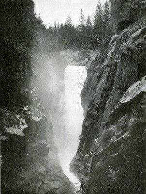 Chute de l'Aar à la Handegg par Wehrli