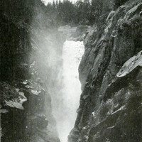 Chute de l'Aar à la Handegg par Wehrli
