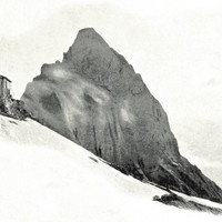 Gstellihorn et Cabanne Dossen par Wundt en 1898