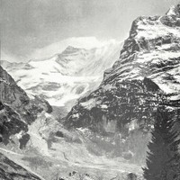 Glacier inférieur de Grindelwald par Theodore Wundt