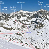 Tour du Bec de l'Ane / Bec du Mont Versant Vallée d'Aoste