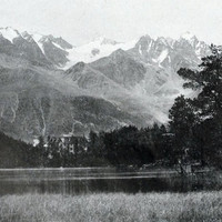 Champex et le massif des Combins par Wehrli