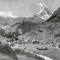 Zermatt et le Cervin par Wehrli