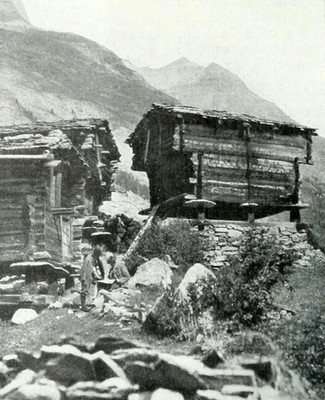 Mazots de Zermatt par Wehrli Mazots de Zermatt par Wehrli
