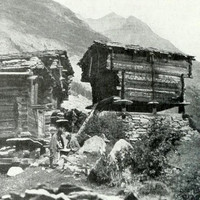 Mazots de Zermatt par Wehrli