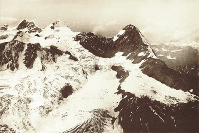 Jungfrau - Mönch - Eiger par Theodor Wundt, en 1898