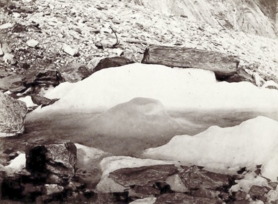 Fontaine de Glacier par Ernest Edwards en 1866