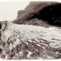 Glacier inférieur de Grindelwald par Ernest Edwards en 1866