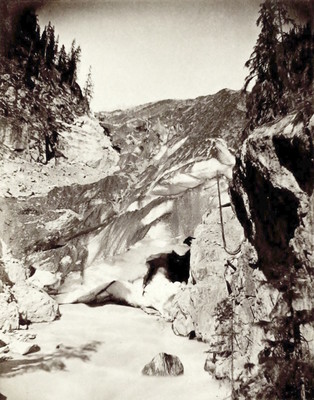 Gorges de la Massa par Ernest Edwards, en 1866 Gorges de la Massa par Ernest Edwards, en 1866