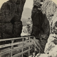 Grindewald, Gletscherschlucht par Gabler en 1885
