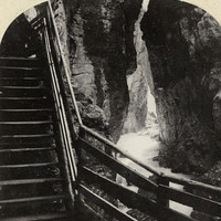 Grindewald, Gletscherschlucht par Gabler en 1885
