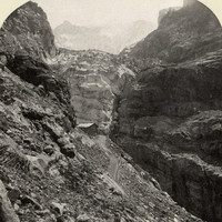 Glacier inférieur de Grindelwald par Gabler en 1885