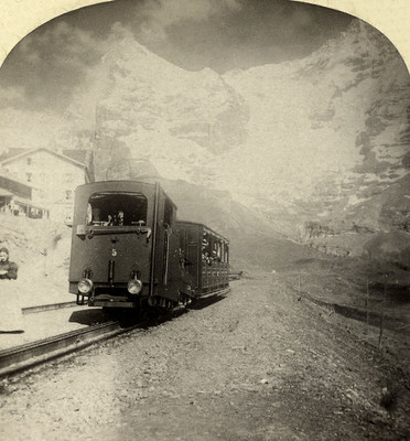 Eiger vue de Wengeralp par gabler en 1885 Eiger vue de Wengeralp par gabler en 1885