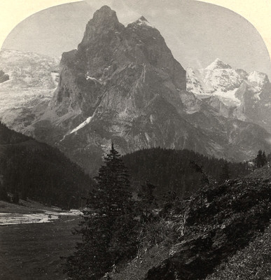 Rosenlaui par Gabler en 1885 Rosenlaui par Gabler en 1885