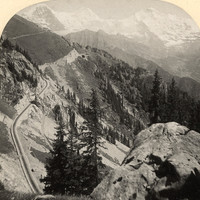Voie ferrée de Schynige Platte par Gabler en 1885