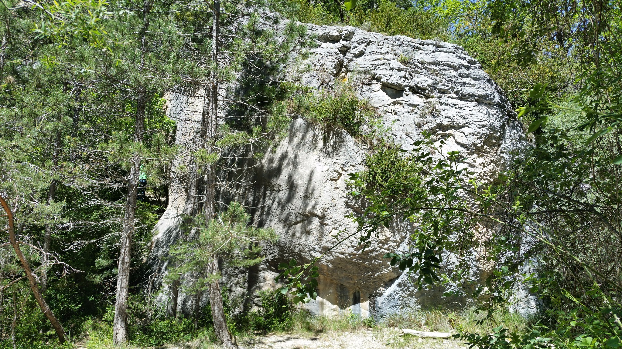 Vallon de Baïn, rive droite