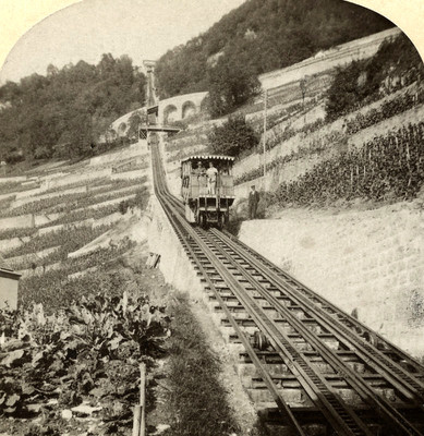 Chemin de fer de Territet, le Rigi Vaudois par Gabler