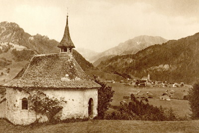 Vallée de la Jogne et Charmey par Glasson avant 1929
