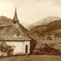 Vallée de la Jogne et Charmey par Glasson avant 1929