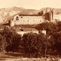 Ancienne vue du Château de Tallard par Henri Garagnon