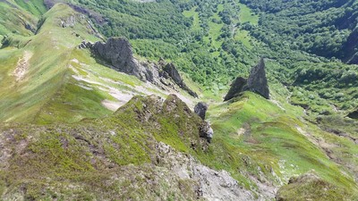 Arêtes du Dôme et du Moine Arêtes du Dôme et du Moine