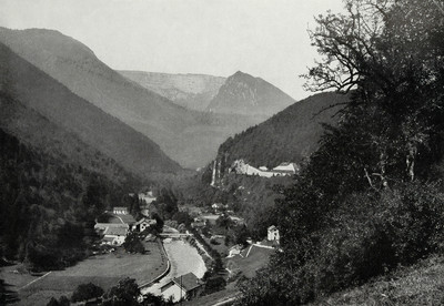 Areuse à Champs du Moulin, Creux du Van par Wehrli Areuse à Champs du Moulin, Creux du Van par Wehrli