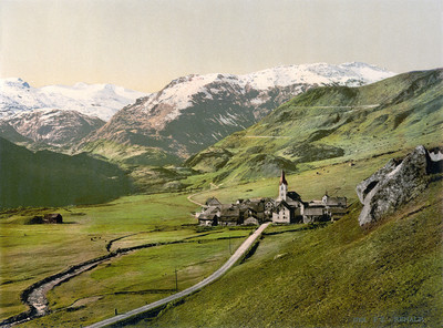 Realp en 1900 par Photoglob N°0000017101 Realp en 1900 par Photoglob N°0000017101