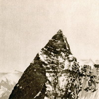 Sommet du Cervin vu de Tête Blanche