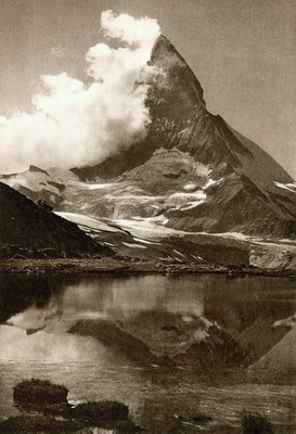Cervin vu du lac de Riffel par Gyger
