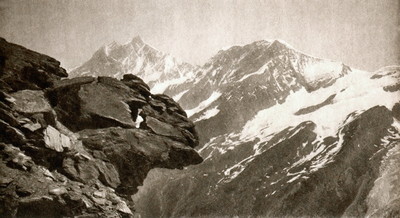 Mischabels vus de l'Oberrothorn Dom, Täschhorn, Alphubel par Duperrex Mischabels vus de l'Oberrothorn Dom, Täschhorn, Alphubel par Duperrex