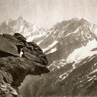 Mischabels vus de l'Oberrothorn  Dom, Täschhorn, Alphubel par Duperrex