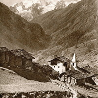 Val d'Hérens, Val d'Arolla, Pigne d'Arolla par Boissonnas