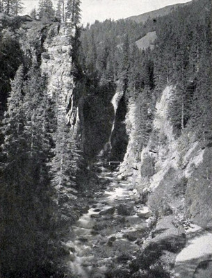Gorge de Rosenlaui par Wehrli Gorge de Rosenlaui par Wehrli