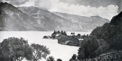 Lac de Brienz, Iseltwald, par Wehrli