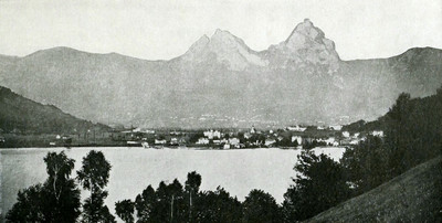 Brunnen et les Mythen par Neurdein