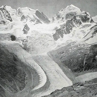 Piz Bernina, Piz Roseg, Glacier Tschierva