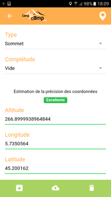 Point de passage - localisation automatique Point de passage - localisation automatique