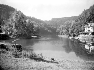 Lac des Brenets / Chaillexon, par Georges Louis Arlaud