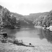 Lac des Brenets / Chaillexon, par Georges Louis Arlaud