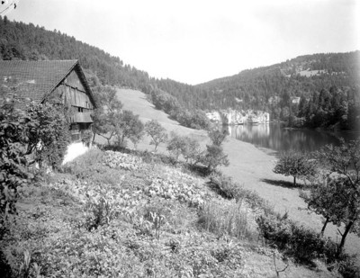 Lac des Brenets / Chaillexon, par Georges Louis Arlaud