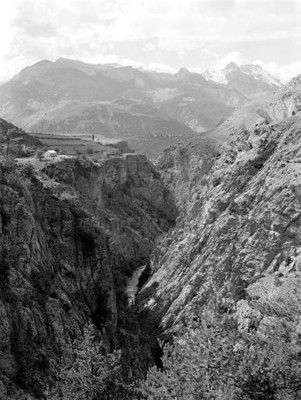 Gorges du Guil, par Georges Louis Arlaud Gorges du Guil, par Georges Louis Arlaud