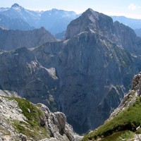 Vue NW du Jalovec