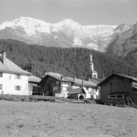 Contamines-Montjoie et Dômes de Miage, par Georges Louis Arlaud