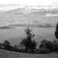 Le Revard, lac du Bourget, par Georges Louis Arlaud