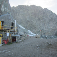 La Punta Venezia depuis le refuge.