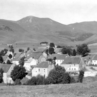 Hameau de Bressouleille près du col de Diane par Georges Louis Arlaud