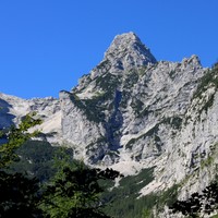 Vrbanova špica, dans vallée Kot