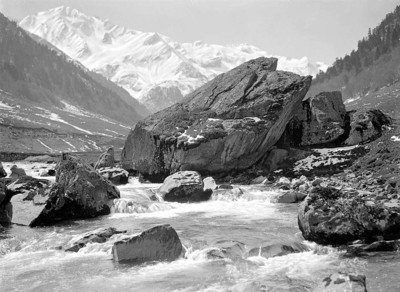 Gave du Brousset, montagne de Soques, par Georges Louis Arlaud Gave du Brousset, montagne de Soques, par Georges Louis Arlaud